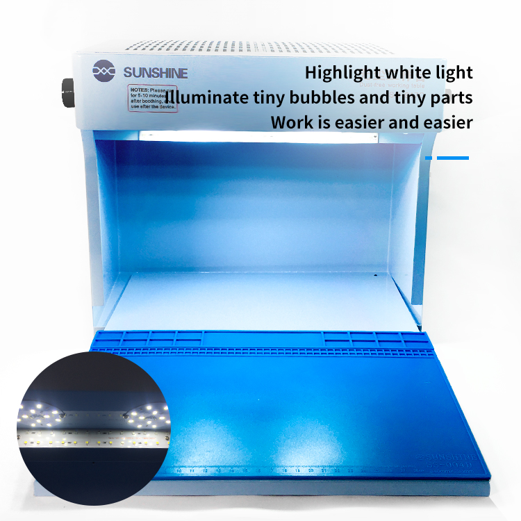 Пылезащитная камера (беспылевая комната) SUNSHINE SS-917C с подсветкой