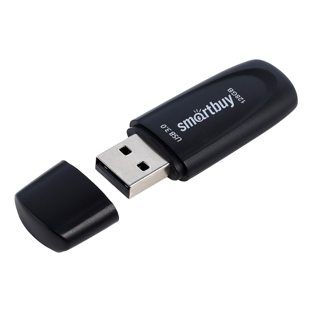 UFD флеш-накопитель Smartbuy 128 GB USB 3.0 Scout, черный