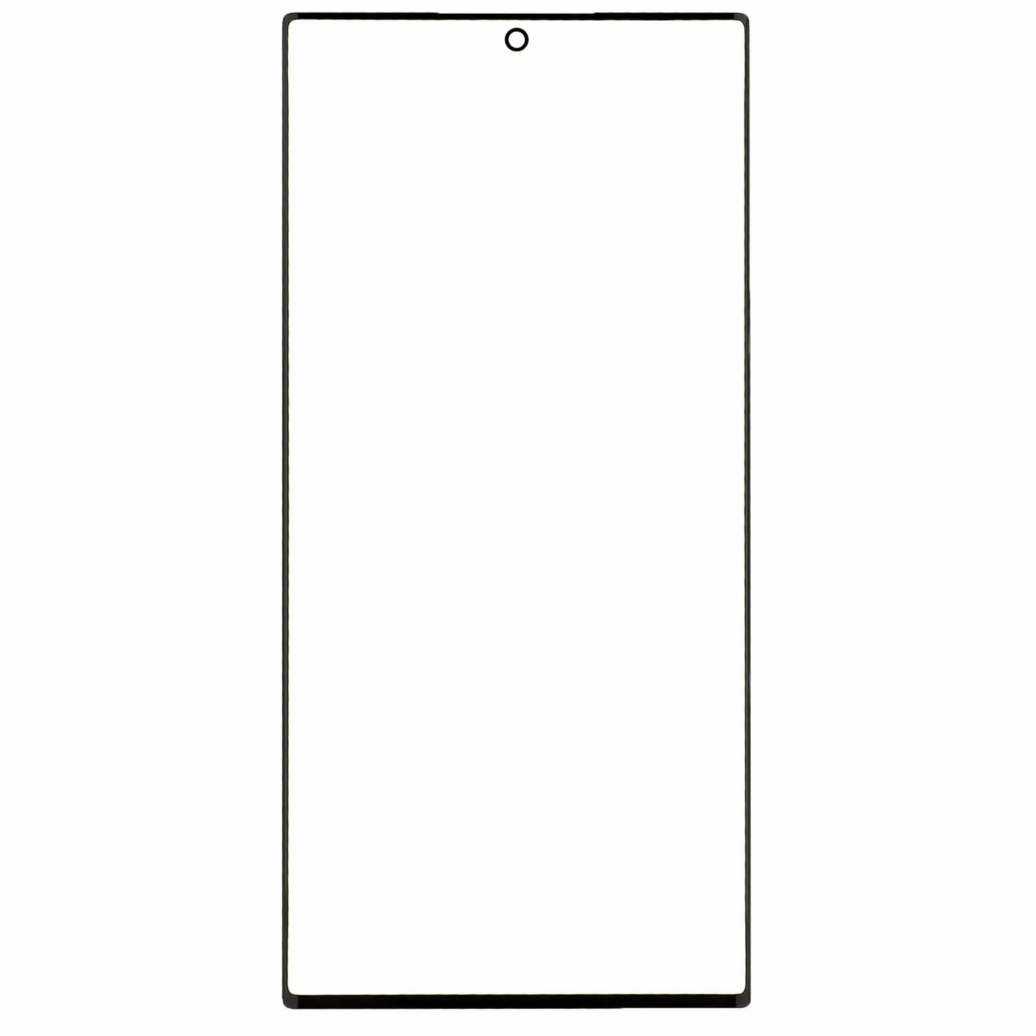 Стекло дисплея для переклейки Samsung S22+ (S906B), с OCA пленкой, черное