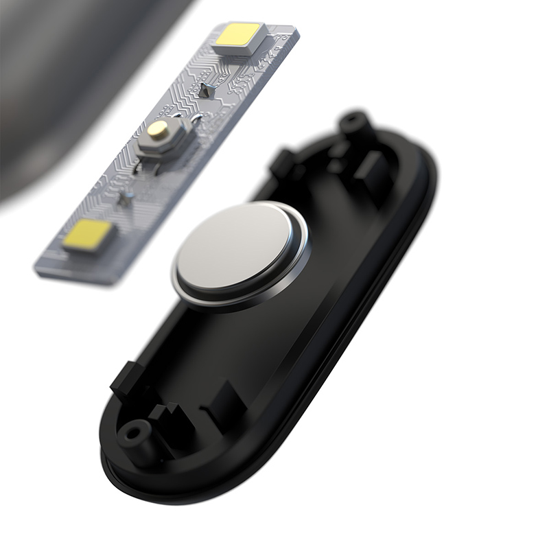 Лампа автомобильная BASEUS Capsule Car Interior Light (2PCS), черная
