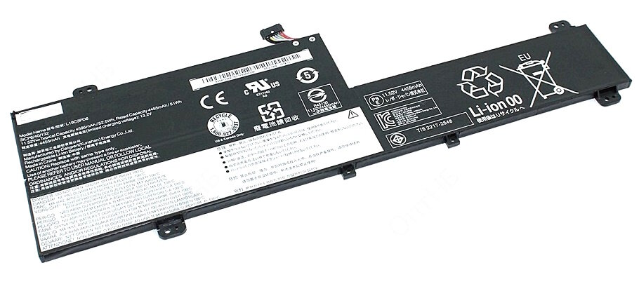 АКБ для ноутбука Lenovo Flex 5-14 (L19M3PD6) 11.52V 52.5Wh (Org)