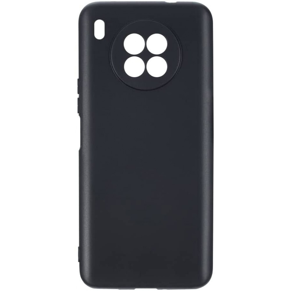 Чехол силиконовый гладкий Soft Touch Huawei Honor 50 Lite/ Nova 8i, черный