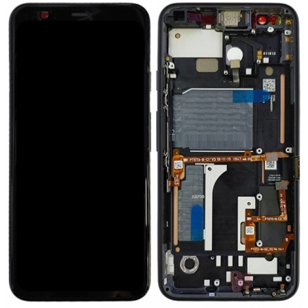 Дисплей для Google Pixel 4 XL в сборе с тачскрином в рамке (Org)
