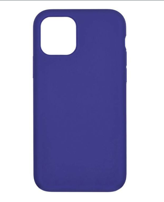 Чехол силиконовый гладкий Soft Touch iPhone 15, ультрамарин