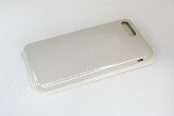 Чехол силиконовый гладкий Soft Touch iPhone 7 Plus/ 8 Plus, бежевый №10