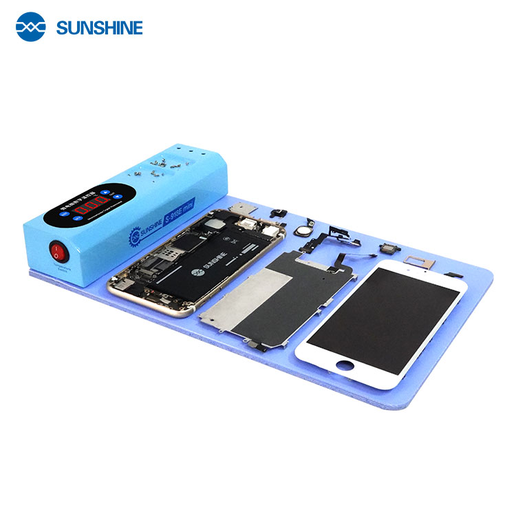 Коврик для разборки дисплейных модулей Sunshine S918E mini (нагревательный)