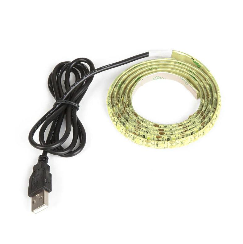 Светодиодная лента Огонек OG-LDL09 желтая 1м (USB)