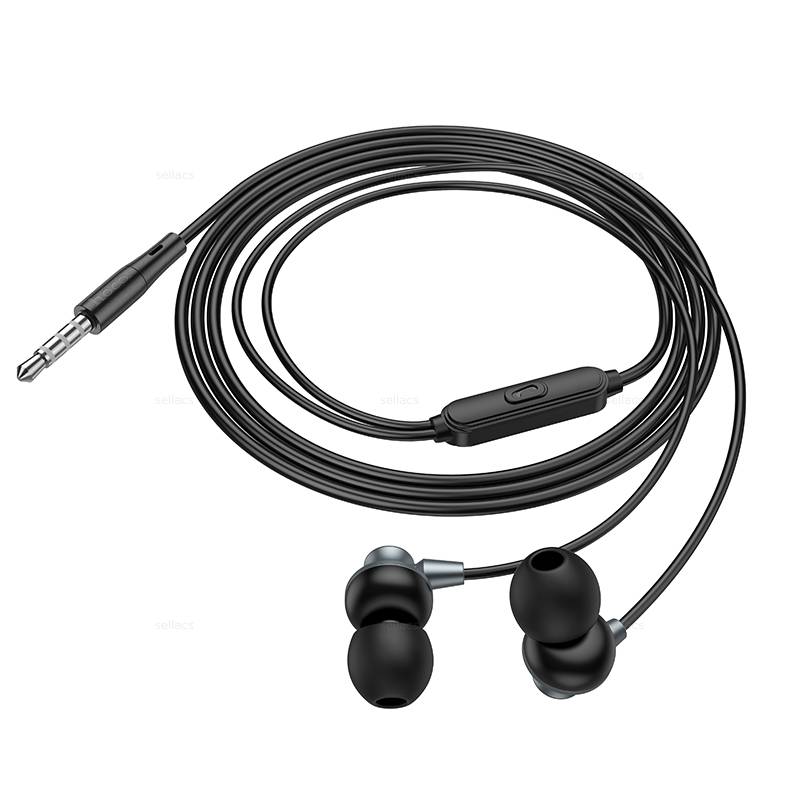 Наушники HOCO M98 Delighted universal earphones with mic., черные
