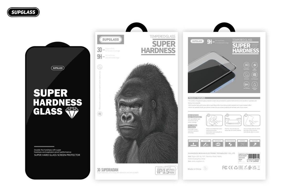 Защитное стекло для Samsung galaxy S22 / S23 SUPGLASS XC-11 (фабрика Remax), черное