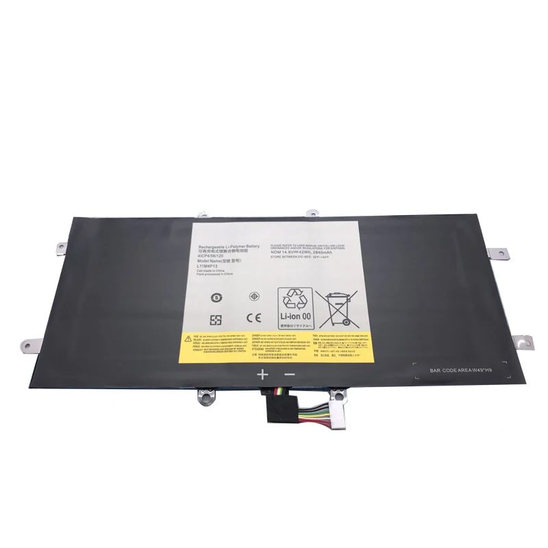 АКБ для ноутбука Lenovo IdeaPad Yoga 11 (L11M4P13) 42Wh черная (Org)