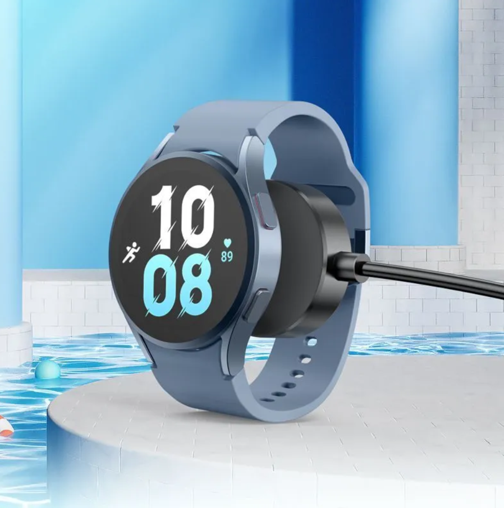 Беспроводное зарядное устройство HOCO CW48 для Samsung Galaxy Watch, черное