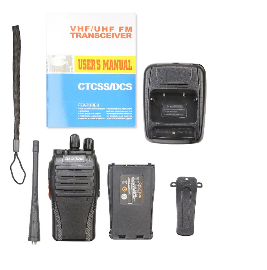 Рация Baofeng BF-999S комплект 1шт (UHF)