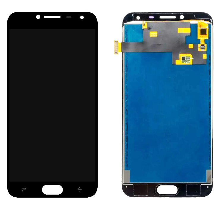 Дисплей Samsung J400F Galaxy J4 2018 в сборе с тачскрином, Черный (OR100%)