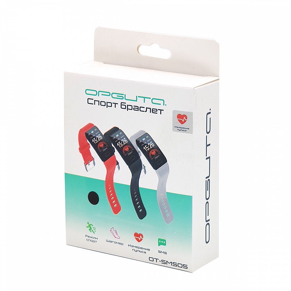 Фитнес-браслет OT-SMS05(Q1), черный