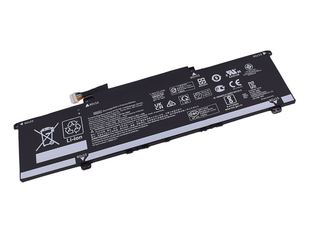 АКБ BN03XL для ноутбука HP Envy X360 13-ay 11.55V 4195mAh (Org)