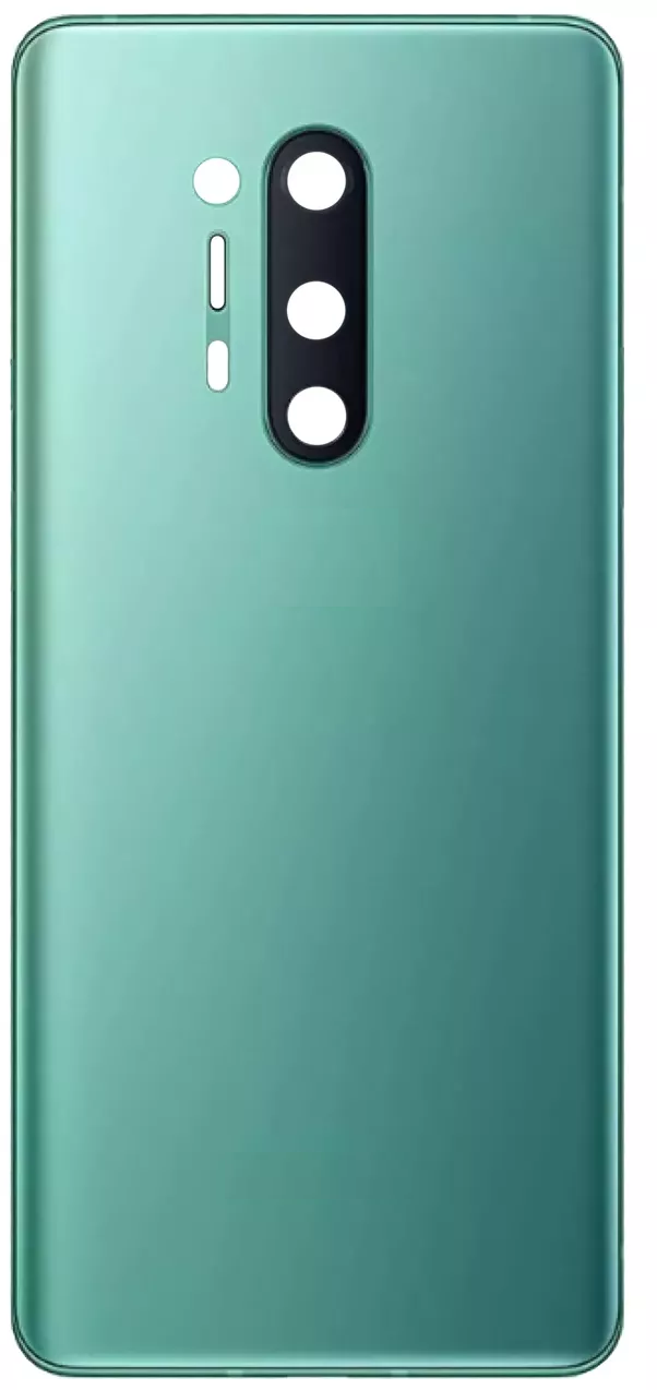 Задняя крышка в сборе со стеклом камеры OnePlus 8 Pro (Зеленый) Premium (Org)