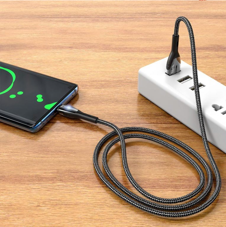 USB кабель Type-C HOCO U89 (120см. 3.0A), черный