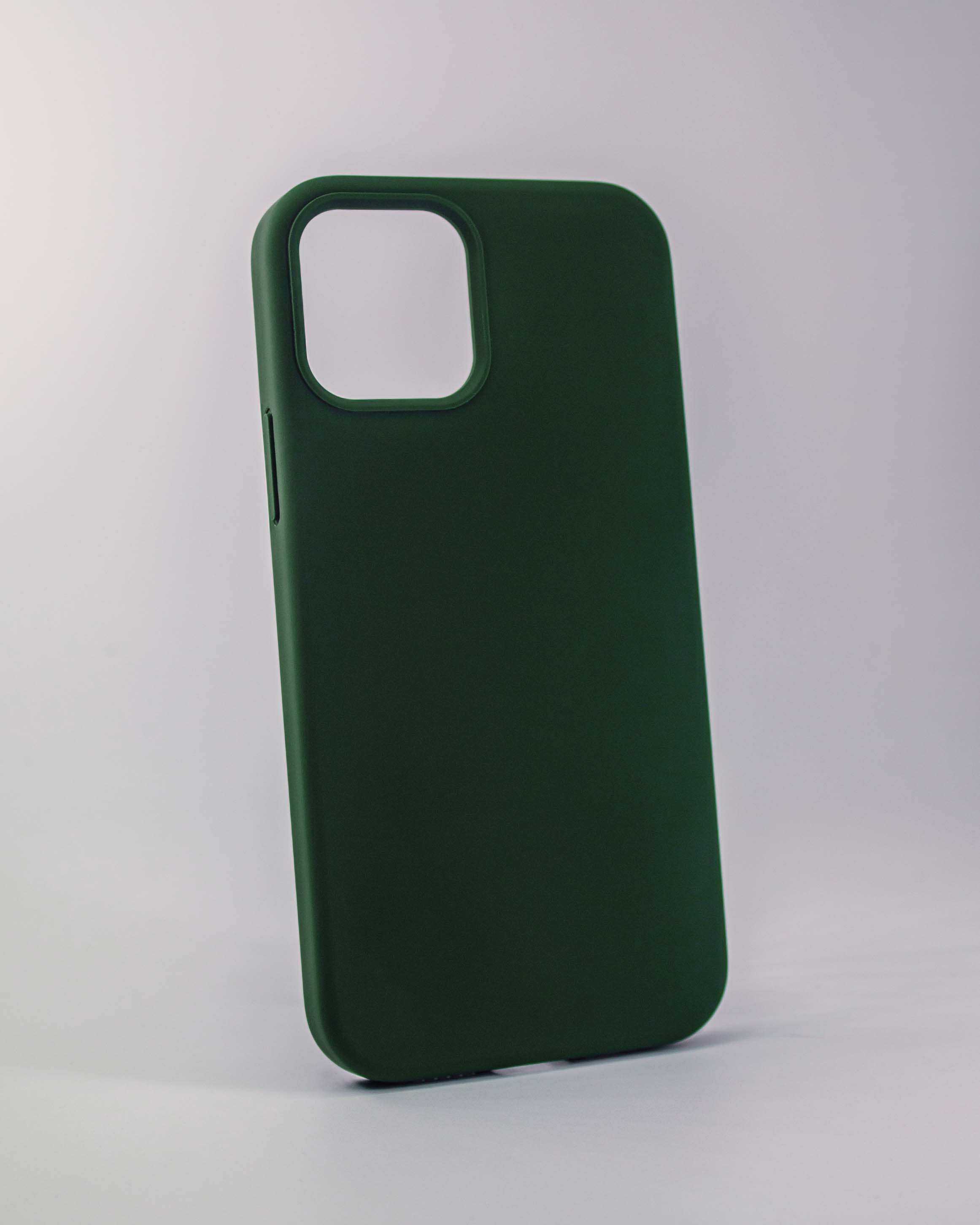 Чехол Piblue iPhone 12/ 12 Pro Silicone MagSafe, зеленый