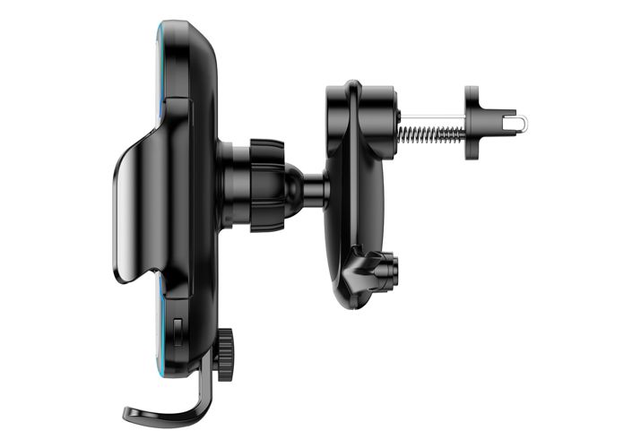 Держатель автомобильный BASEUS Light Electric с беспроводной зарядкой (15W, Qi, два виде крепления)