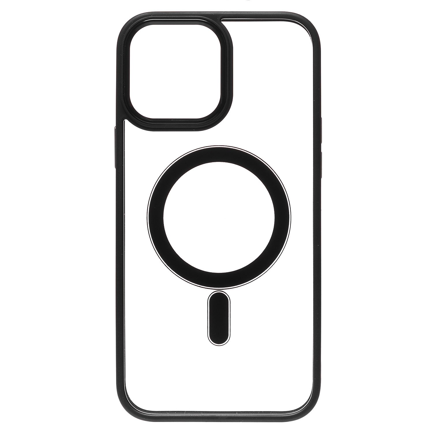 Чехол силиконовый MagSafe iPhone 14 Pro, черный