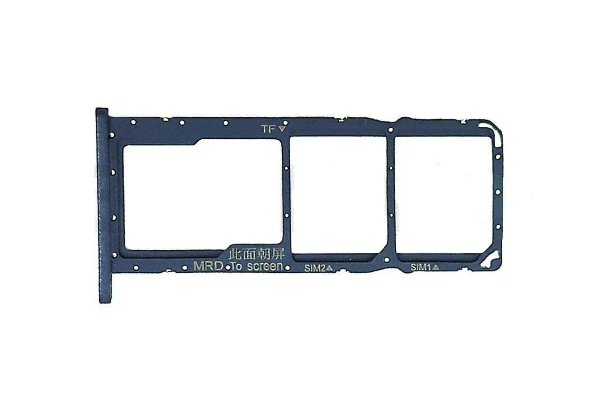 Держатель Sim Huawei Honor 8A, синий