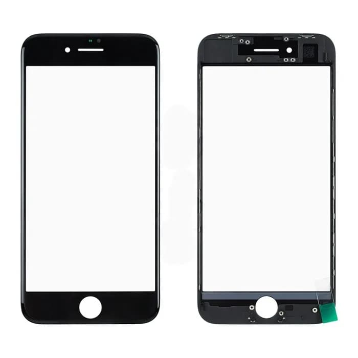 Стекло дисплея для переклейки iPhone 8, черное
