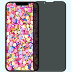 Защитное стекло iPhone 13 Pro Max/ 14 Plus Антишпион, черное