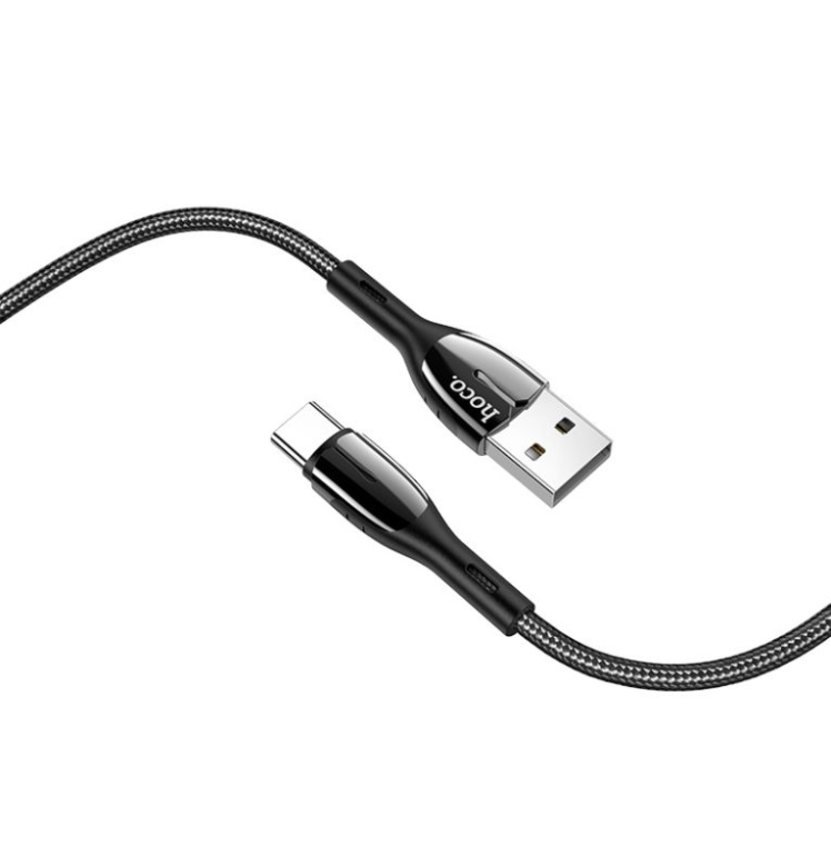USB кабель Type-C HOCO U89 (120см. 3.0A), черный