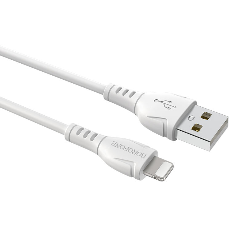 USB кабель Lightning BOROFONE BX51 Triumph (100см), белый