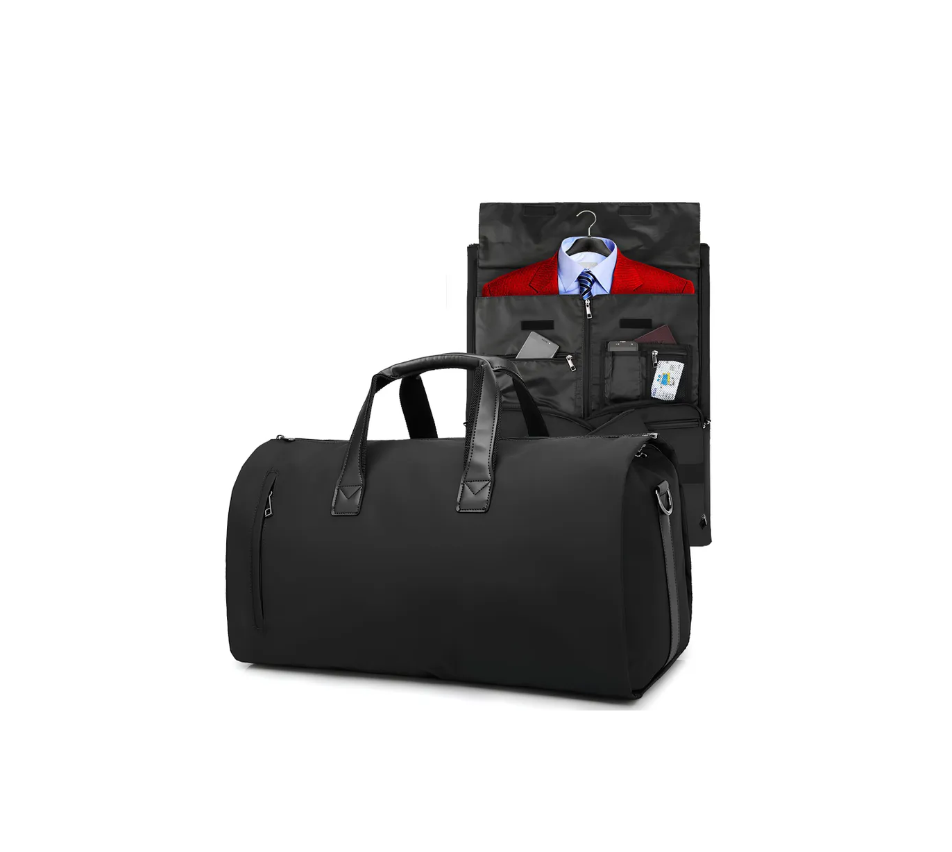 Сумка дорожная портплед трансформер черная