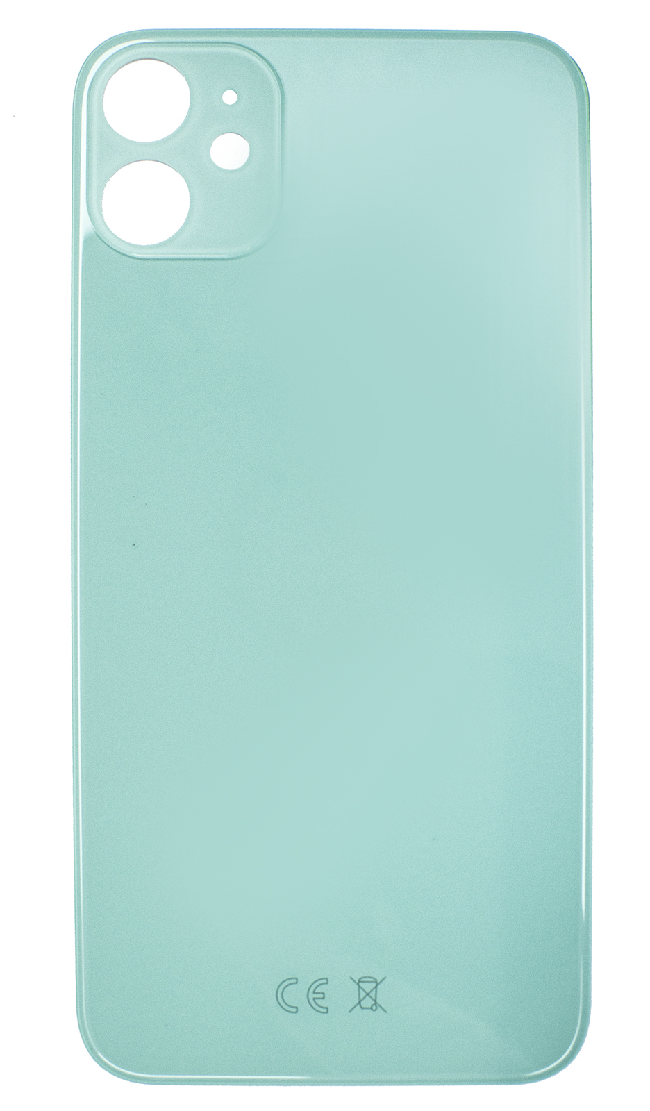 Задняя крышка iPhone 11 стеклянная, легкая установка, зеленый (CE)