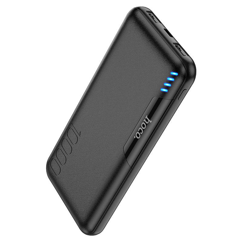 Внешний аккумулятор Power Bank 10000 mAh HOCO J82 Easylink, черный
