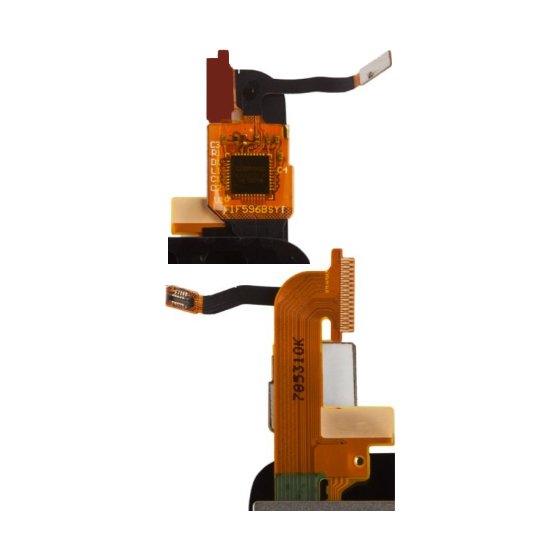 Дисплей Alcatel OT 6040 Idol X в сборе с тачскрином (Черный)