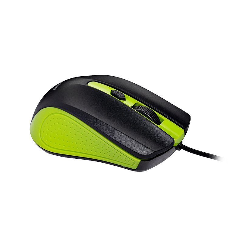 Мышь компьютерная проводная SmartBuy SBM-352-BK ONE, черно-зеленая