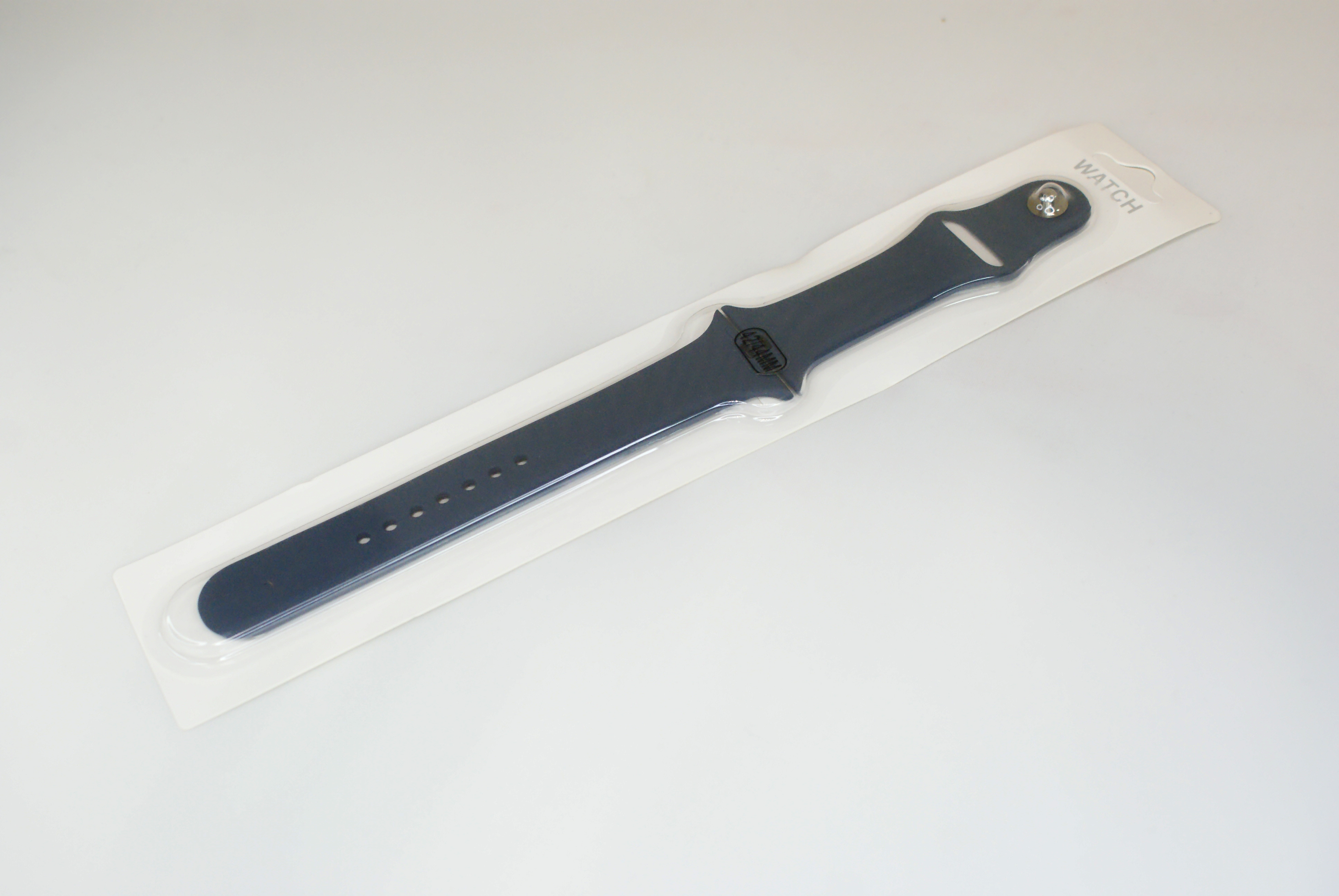 Ремешок силиконовый для Apple Watch 42/ 44 мм Sport Band, темно-синий №8