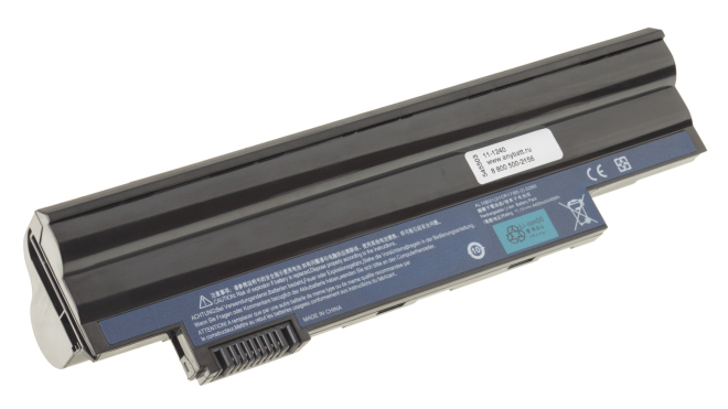АКБ для ноутбука Acer Aspire One D255/D260/eMachines 355 7800mAh (OEM) черная