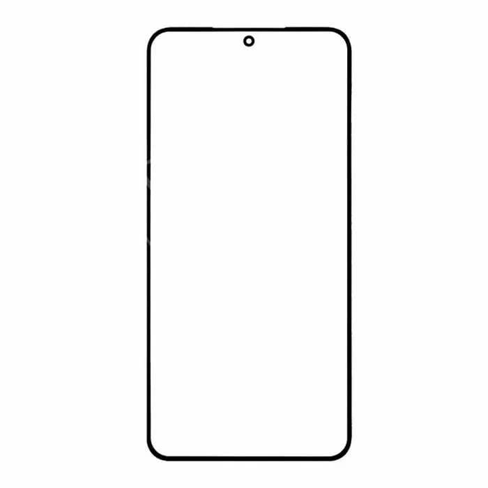 Стекло дисплея для переклейки Samsung S22 (S901B), с OCA пленкой, черное