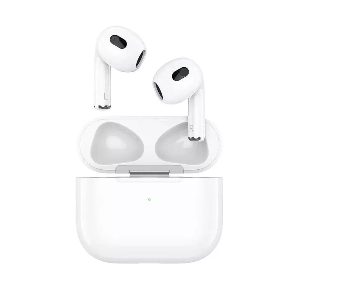 Беспроводные наушники HOCO EW46 Bluetooth True wireless stereo headset + чехол котик синий