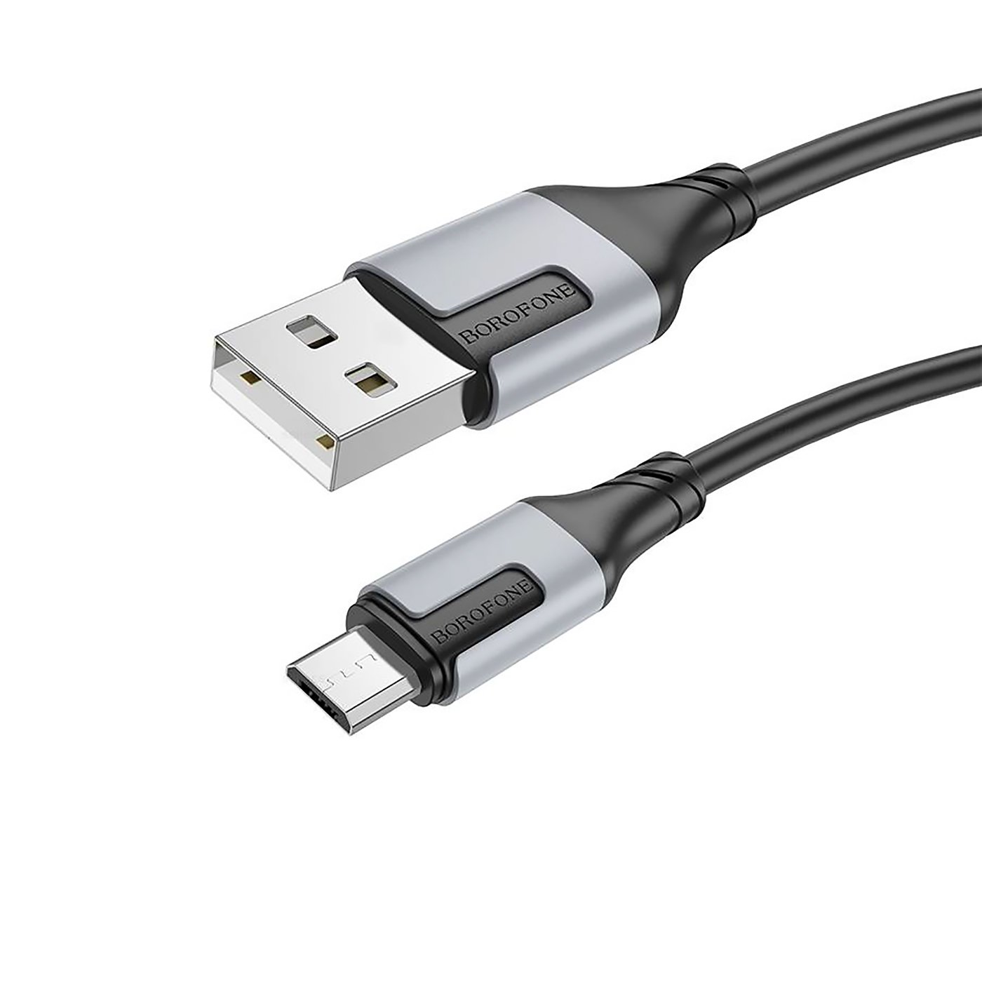 USB кабель micro USB BOROFONE BX101 Creator (100см. 2.4A), черный