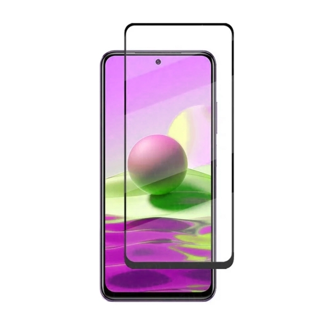 Защитное стекло Xiaomi Redmi Note 14 5G/NOTE 12 PRO 5G/NOTE 12 PRO+/NOTE 12 TURBO, черное, тех.уп.