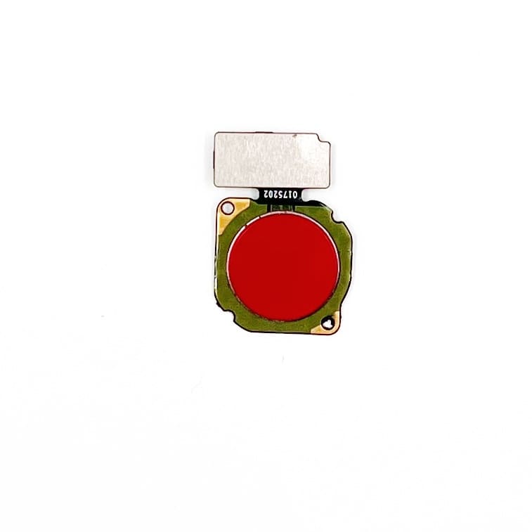 Шлейф Huawei P30 Lite с кнопкой HOME в сборе, красный