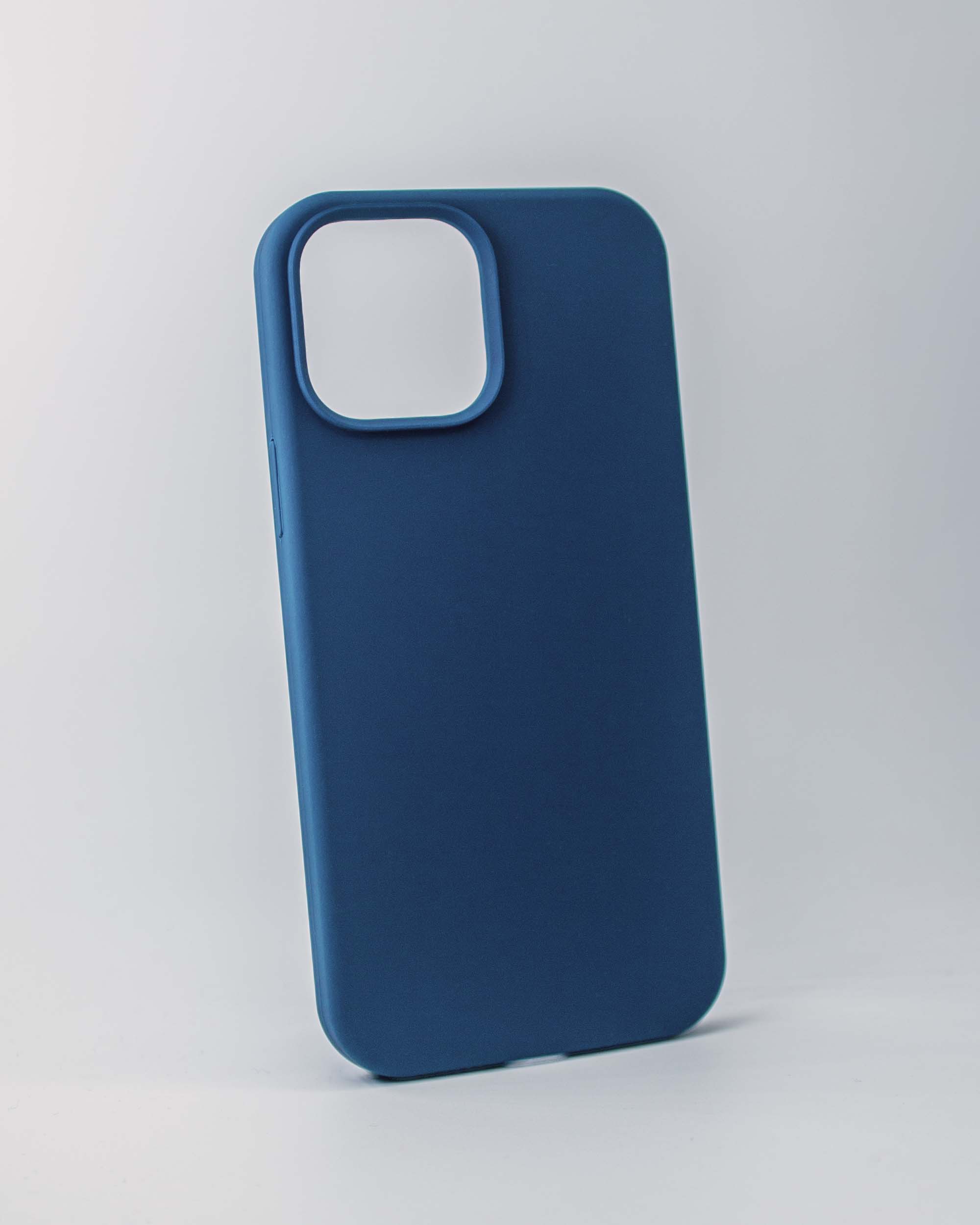 Чехол Piblue iPhone 13 Pro Max Silicone MagSafe, синий