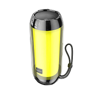 Колонка портативная BOROFONE BR25 Crazy Sound BT 5.3, 5W, microSD/ USB/ FM/ RGB, черный