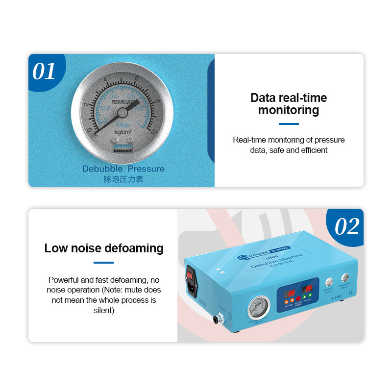 Аппарат для удаления пузырьков Sunshine S-978C Mini