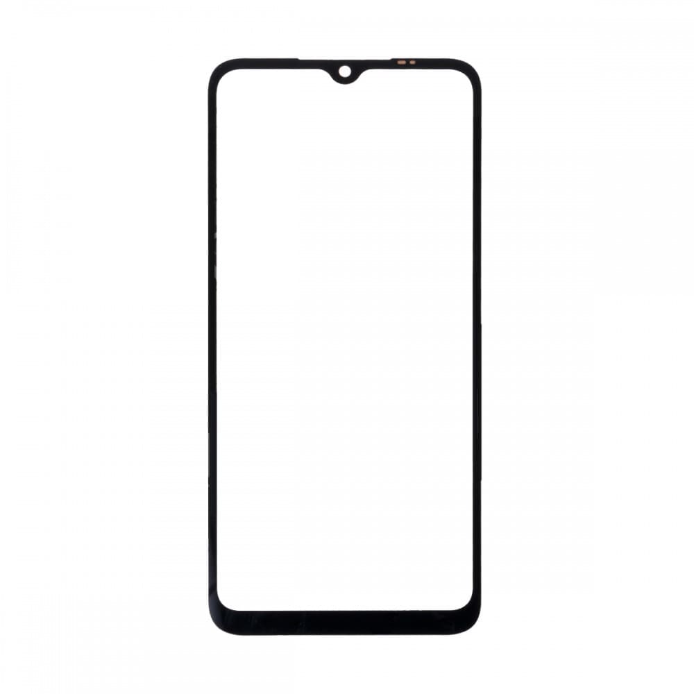 Стекло дисплея для переклейки Xiaomi Redmi 9A/ 9C, с OCA пленкой, черное