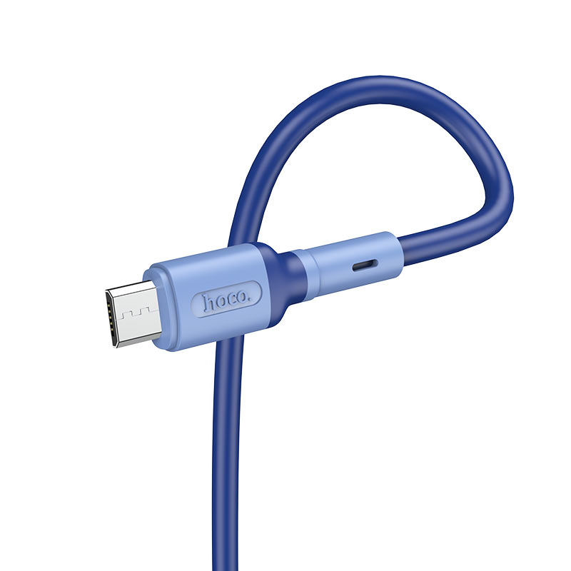 USB кабель micro USB HOCO X65 Prime (100см. 2.1A), синий