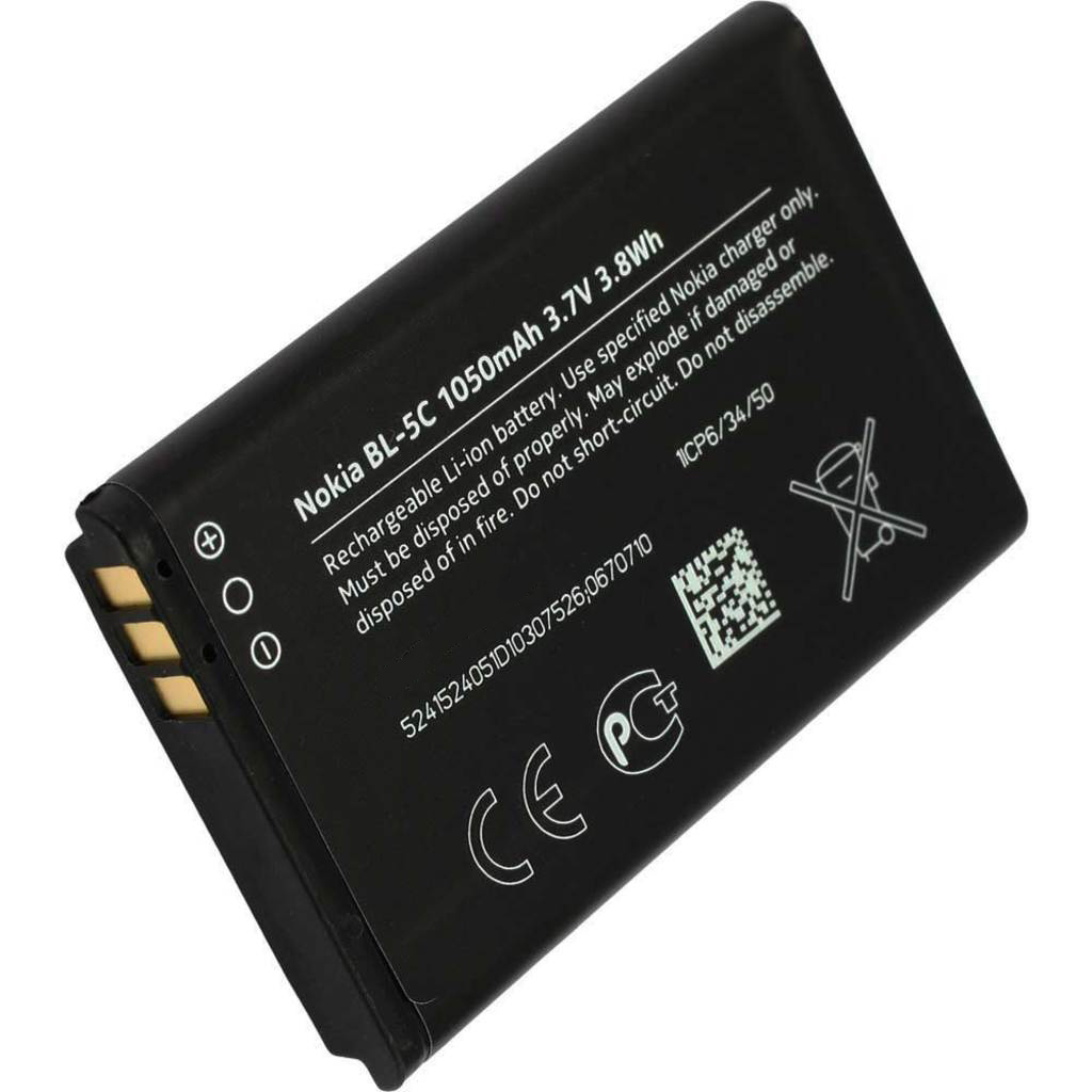 АКБ для Nokia BL-5C 1100/ 2600/ 3100/ 6230/ BL6401/ BL5601 (VoltPack)