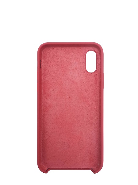 Чехол силиконовый гладкий Soft Touch iPhone XS Max, лососевый №25