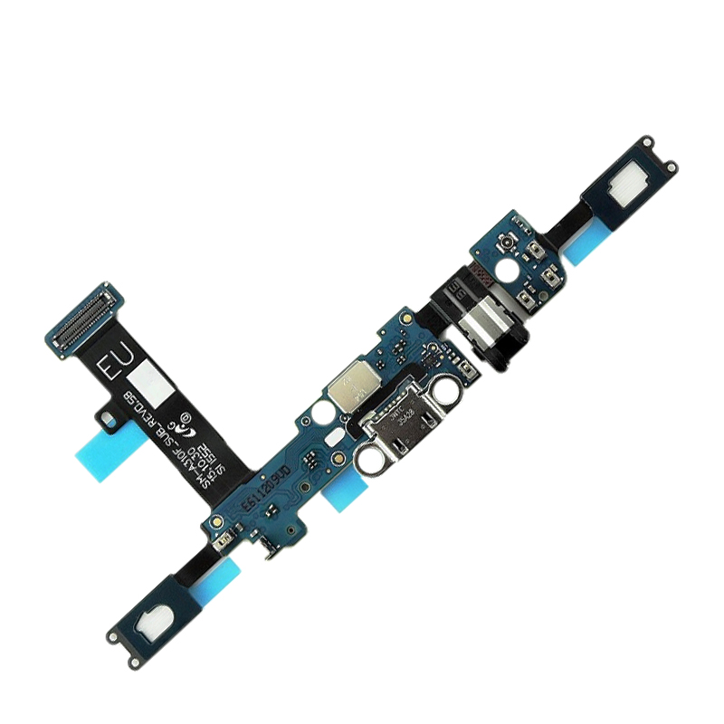 Шлейф Samsung A310F на разъем зарядки, разъем гарнитуры и микрофон+Home (Оригинал Китай)