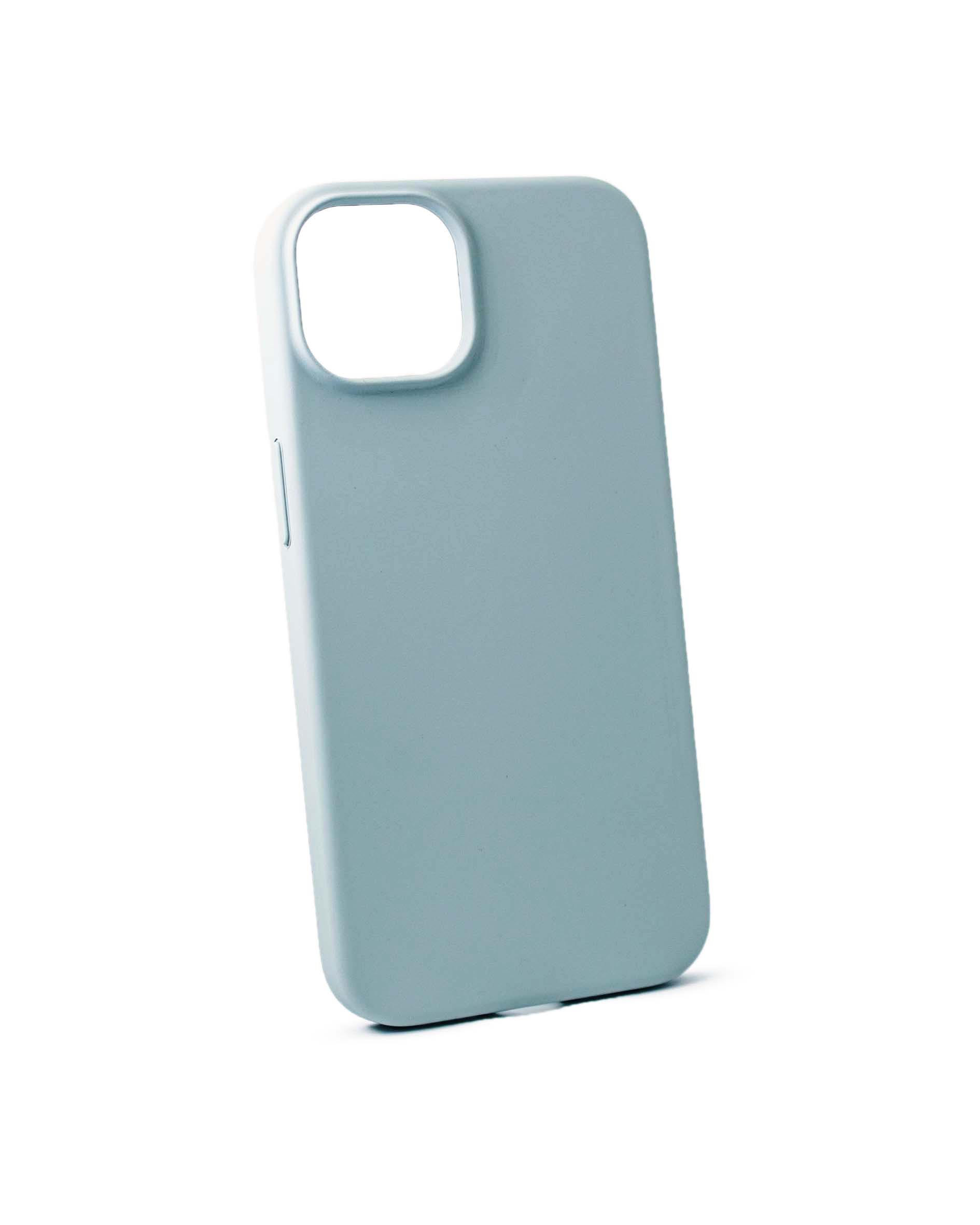 Чехол Piblue iPhone 14 Silicone MagSafe, голубой